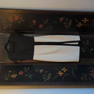 Miusol black and cream bodycon dress